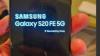 Samsung Galaxy S20 FE 5G blue cell phone