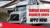 COMPANY DRIVERS REQUIRED IN TORONTO