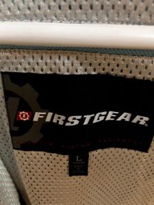 Woman motorcycle jacket large