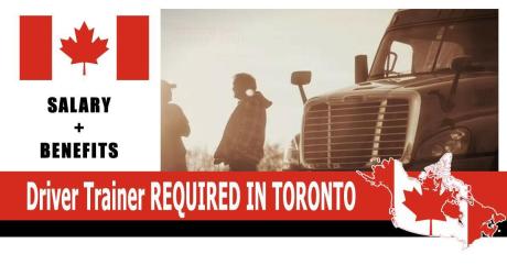 Driver Trainer REQUIRED IN TORONTO