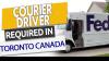 Hiring Courier Drivers