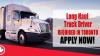 Long Haul Truck Driver REQUIRED IN TORONTO