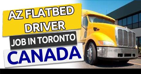 AZ FLATBED DRIVER FOR USA/CANADA RUNS