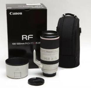 Canon RF 100 500mm f4.5-7.1L IS USM Lens + Box