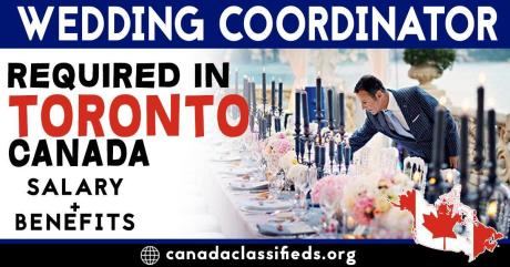 WEDDING COORDINATOR REQUIRED IN TORONTO
