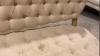 Tufted Bench off-white