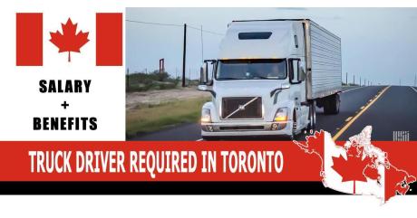 TRUCK DRIVER REQUIRED IN TORONTO