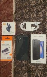 Brand new galaxy a54 5G 128Gb factory unlocked iq budz charger