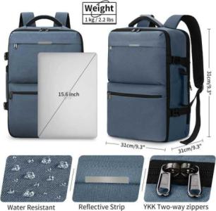 Travel Backpack 15.6 inch Laptop Backpack Waterproof Carry On Bac