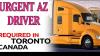 Hiring AZ Drivers Montreal Quebec Runs 44c/mile+HST