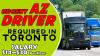 URGENT AZ DRIVER REQUIRED IN TORONTO