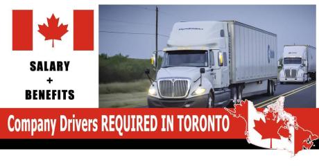 Company Drivers REQUIRED IN TORONTO