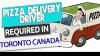 Pizza delivery driver