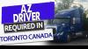 Hiring AZ Drivers: Toronto city work