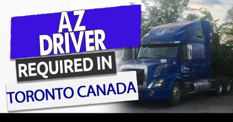 Hiring AZ Drivers: Toronto city work