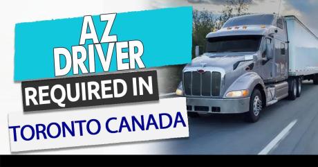 Hiring AZ Drivers for Canada wide and USA Team Runs