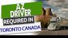 AZ Driver wanted to Montreal run