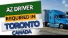 Az driver for Canada and USA