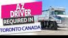 AZ drivers needed for dedicated switch run from Toronto Calgary