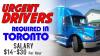 URGENT DRIVERS REQUIRED IN TORONTO CANADA