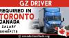 GZ DRIVER REQUIRED IN TORONTO