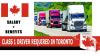 CLASS 1 DRIVER REQUIRED IN TORONTO