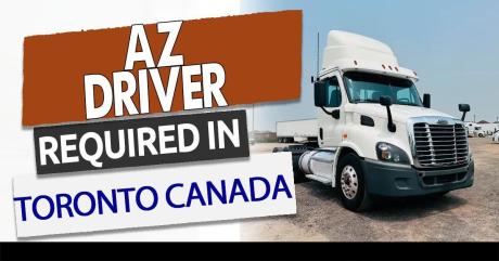 AZ CITY DRIVER REQUIRED IN BRAMPTON