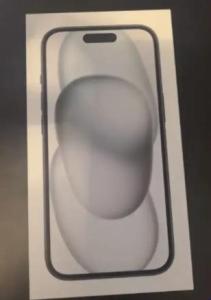 Brand new iPhone 15 (128GB Black) SEALED