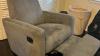 Grey rocking recliner armchair FOR SALE