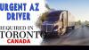 AZ DRIVER TORONTO MONTREAL UPTO 55 cents per mile