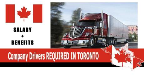 Company Drivers REQUIRED IN TORONTO