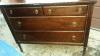 Antique late 1800s - early 1900s Mahogany WOOD Dresser w/Mirror