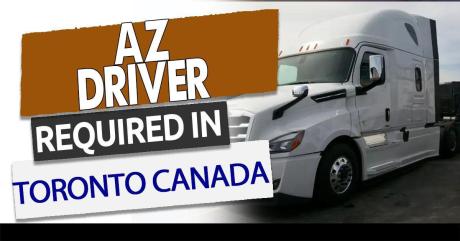 Hiring " AZ " Solo Drivers (Toronto - USA)
