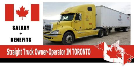 Straight Truck Owner-Operator IN TORONTO