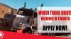 WINCH TRUCK DRIVER REQUIRED IN TORONTO