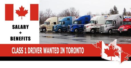 CLASS 1 DRIVER WANTED IN TORONTO