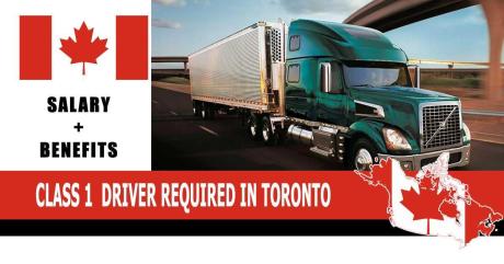 CLASS 1 DRIVER REQUIRED IN TORONTO