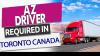 AZ Driver Toronto to winnipeg team run