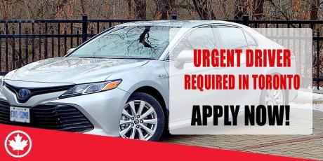 URGENT DRIVER REQUIRE IN TORONTO